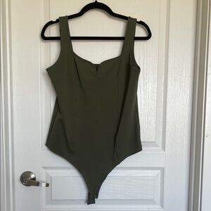 Abercrombie & Fitch Khaki Green Top NWOT